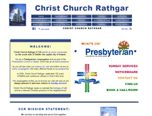 Tablet Screenshot of christchurchrathgar.org
